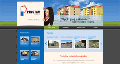Desktop Screenshot of penstav.cz